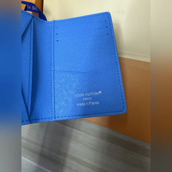 Louis Vuitton Pocket Organizer Blue